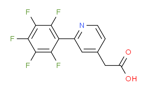 AM24814 | 1261860-07-4 | 2-(Perfluorophenyl)pyridine-4-acetic acid
