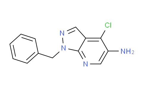 1-Benzyl-4-chloro-1H-pyrazolo[3,4-b]pyridin-5-amine