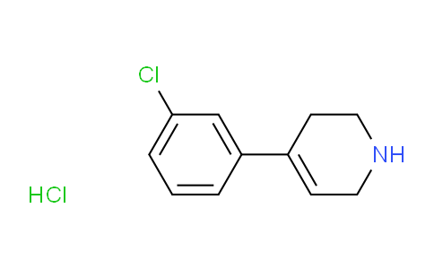 4-(3-Chlorophenyl)-1,2,3,6-tetrahydropyridine hydrochloride