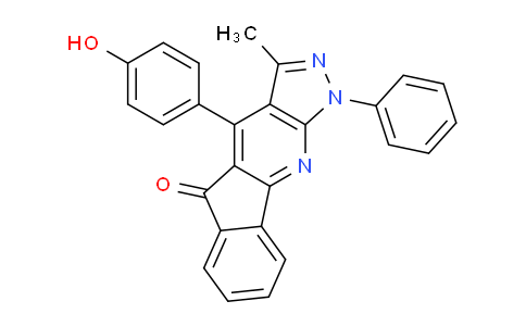 AM248197 | 1016225-46-9 | 4-(4-Hydroxyphenyl)-3-methyl-1-phenyl-1H-indeno[1,2-b]pyrazolo[4,3-e]pyridin-5-one