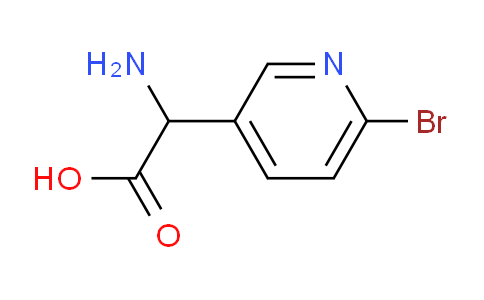 2-Amino-2-(6-bromopyridin-3-yl)acetic acid