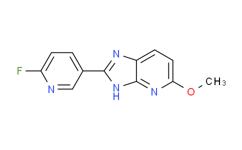 2-(6-Fluoropyridin-3-yl)-5-methoxy-3h-imidazo[4,5-b]pyridine