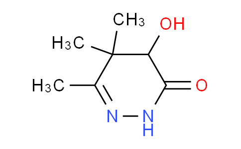 4-Hydroxy-5,5,6-trimethyl-4,5-dihydropyridazin-3(2h)-one