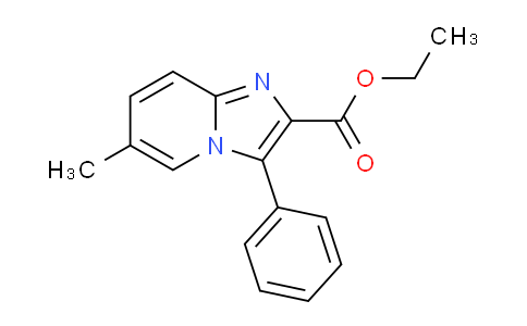 Ethyl 6-methyl-3-phenylimidazo[1,2-a]pyridine-2-carboxylate