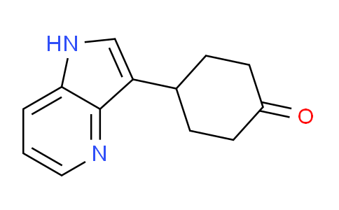 4-(1H-Pyrrolo[3,2-b]pyridin-3-yl)cyclohexanone