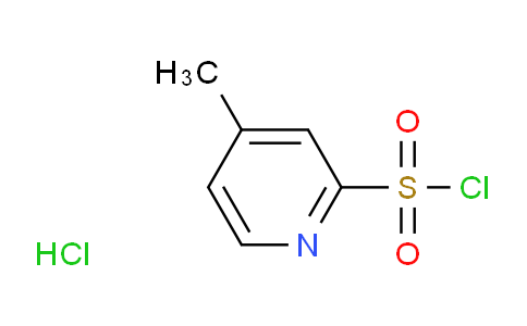 4-Methylpyridine-2-sulfonyl chloride hydrochloride