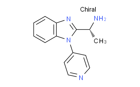 (R)-1-(1-(Pyridin-4-yl)-1H-benzo[d]imidazol-2-yl)ethanamine