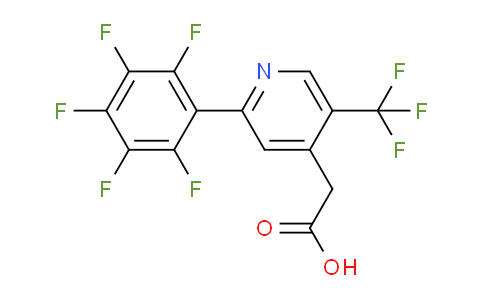 AM24825 | 1261860-19-8 | 2-(Perfluorophenyl)-5-(trifluoromethyl)pyridine-4-acetic acid