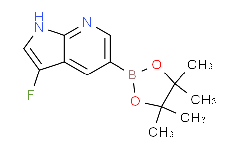 AM248270 | 1620575-05-4 | (3-Fluoro-1H-pyrrolo[2,3-b]pyridin-5-yl)boronic acid pinacol ester