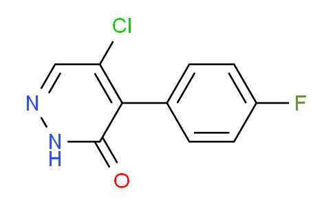 5-Chloro-4-(4-fluorophenyl)pyridazin-3(2h)-one