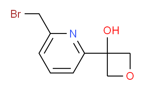 AM248284 | 1644345-94-7 | 3-(6-(Bromomethyl)pyridin-2-yl)oxetan-3-ol