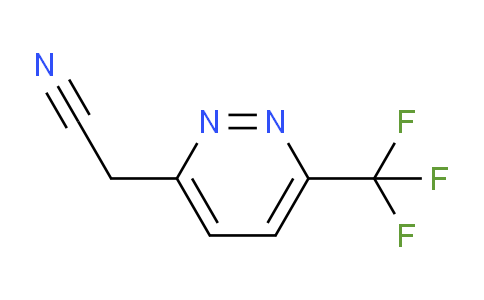 2-(6-(Trifluoromethyl)pyridazin-3-yl)acetonitrile