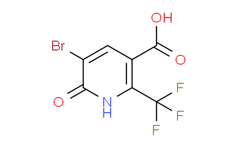 5-Bromo-6-oxo-2-(trifluoromethyl)-1,6-dihydropyridine-3-carboxylic acid