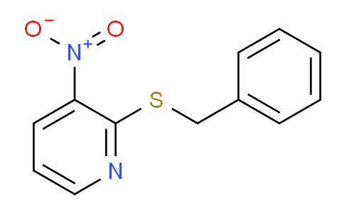 3-Nitro-2-benzylsulfanylpyridine