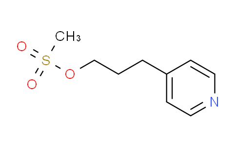 4-Pyridinepropanol, 4-methanesulfonate