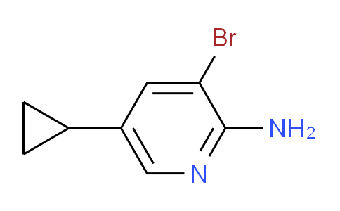 3-Bromo-5-cyclopropylpyridin-2-amine