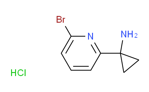 1-(6-Bromopyridin-2-yl)cyclopropan-1-amine hydrochloride