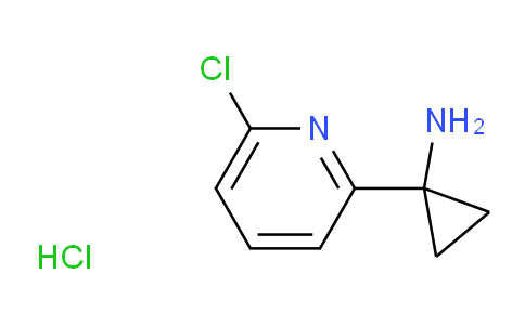 1-(6-Chloropyridin-2-yl)cyclopropan-1-amine hydrochloride