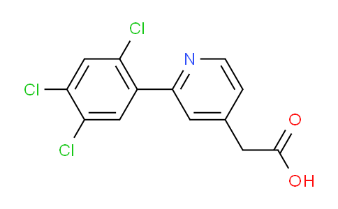 AM24835 | 1261608-99-4 | 2-(2,4,5-Trichlorophenyl)pyridine-4-acetic acid