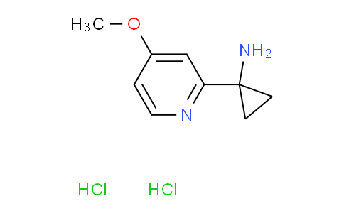 1-(4-Methoxypyridin-2-yl)cyclopropan-1-amine dihydrochloride