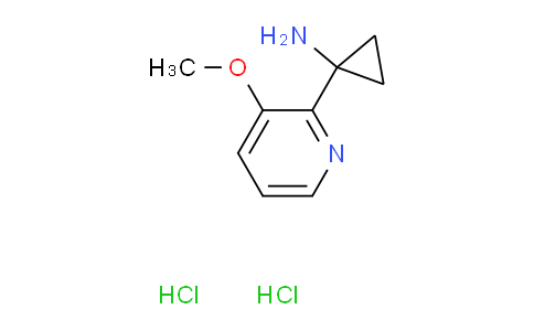 1-(3-Methoxypyridin-2-yl)cyclopropan-1-amine dihydrochloride