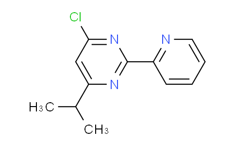 4-Chloro-6-isopropyl-2-(pyridin-2-yl)pyrimidine