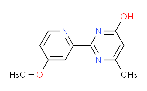 AM248374 | 1416438-13-5 | 2-(4-Methoxypyridin-2-yl)-6-methylpyrimidin-4-ol