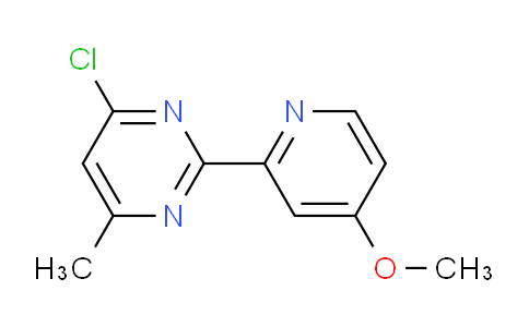 AM248375 | 1416439-97-8 | 4-Chloro-2-(4-methoxypyridin-2-yl)-6-methylpyrimidine