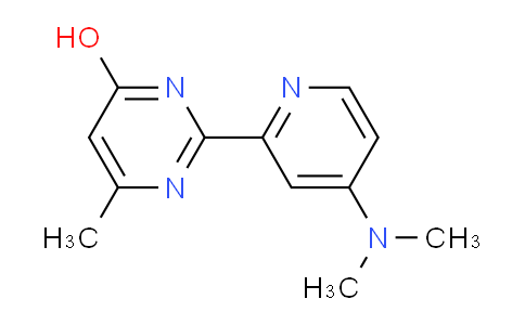 2-(4-(Dimethylamino)pyridin-2-yl)-6-methylpyrimidin-4-ol