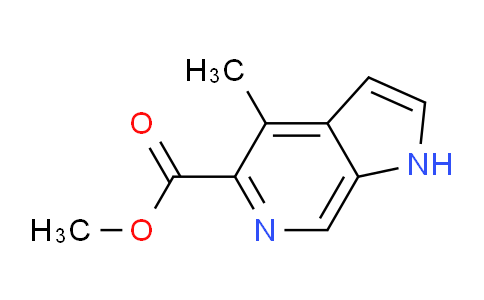 Methyl 4-methyl-1H-pyrrolo[2,3-c]pyridine-5-carboxylate