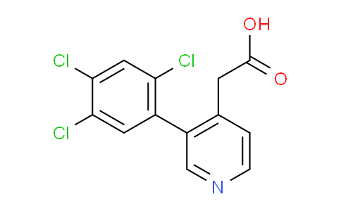 AM24838 | 1261670-98-7 | 3-(2,4,5-Trichlorophenyl)pyridine-4-acetic acid