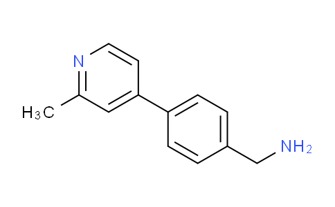 (4-(2-Methylpyridin-4-yl)phenyl)methanamine