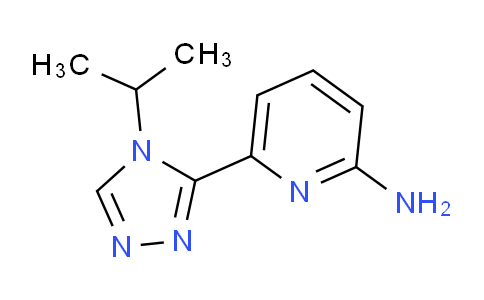 6-(4-Isopropyl-4h-1,2,4-triazol-3-yl)pyridin-2-amine