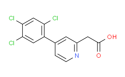AM24839 | 1261683-68-4 | 4-(2,4,5-Trichlorophenyl)pyridine-2-acetic acid