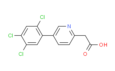 AM24840 | 1261774-69-9 | 5-(2,4,5-Trichlorophenyl)pyridine-2-acetic acid