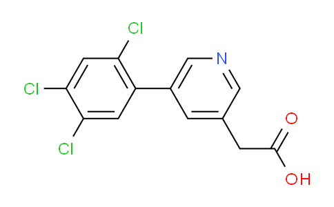AM24841 | 1261665-81-9 | 5-(2,4,5-Trichlorophenyl)pyridine-3-acetic acid