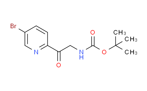 AM248411 | 950176-70-2 | tert-Butyl (2-(5-bromopyridin-2-yl)-2-oxoethyl)carbamate