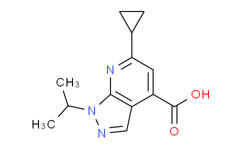 AM248416 | 851288-57-8 | 6-Cyclopropyl-1-isopropyl-1H-pyrazolo[3,4-b]pyridine-4-carboxylic acid