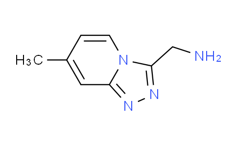 C-(7-methyl-[1,2,4]triazolo[4,3-a]pyridin-3-yl)-methylamine