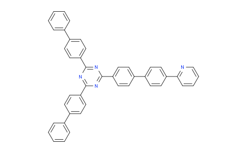 2,4-Di(biphenyl-4-yl)-6-(4'-(pyridin-2-yl)biphenyl-4-yl)-1,3,5-triazine