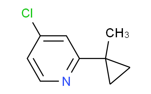 AM248480 | 1163707-51-4 | 4-Chloro-2-(1-methylcyclopropyl)pyridine