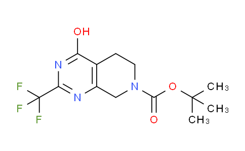 Tert-butyl 4-hydroxy-2-(trifluoromethyl)-5,6-dihydropyrido[3,4-d]pyrimidine-7(8h)-carboxylate
