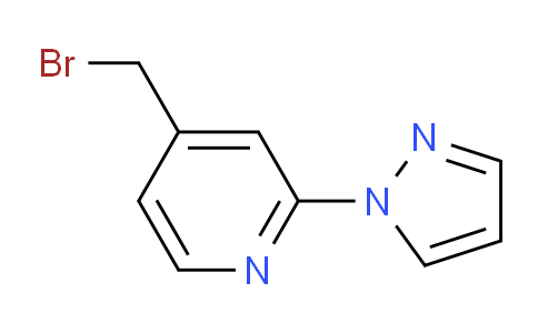 AM248497 | 1313237-36-3 | 4-(Bromomethyl)-2-(1h-pyrazol-1-yl)pyridine