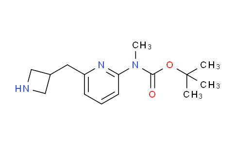 Tert-butyl (6-(azetidin-3-ylmethyl)pyridin-2-yl)(methyl)carbamate