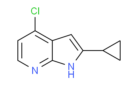 4-Chloro-2-cyclopropyl-1H-pyrrolo[2,3-b]pyridine