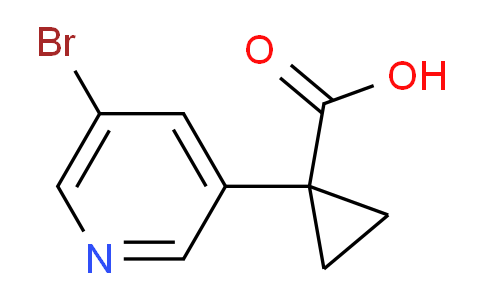 AM248540 | 1255871-41-0 | 1-(5-Bromopyridin-3-yl)cyclopropanecarboxylic acid