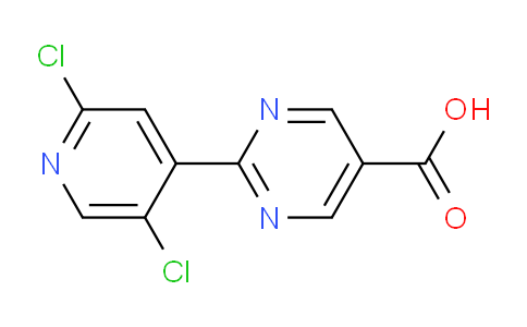2-(2,5-Dichloropyridin-4-yl)pyrimidine-5-carboxylic acid