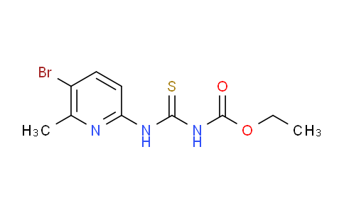 Ethyl (((5-bromo-6-methylpyridin-2-yl)amino)carbonothioyl)carbamate