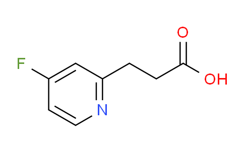 AM248573 | 1823931-38-9 | 3-(4-Fluoropyridin-2-yl)propanoic acid