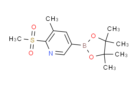 AM248603 | 1445651-57-9 | (5-Methyl-6-(methylsulfonyl)pyridin-3-yl)boronic acid pinacol ester